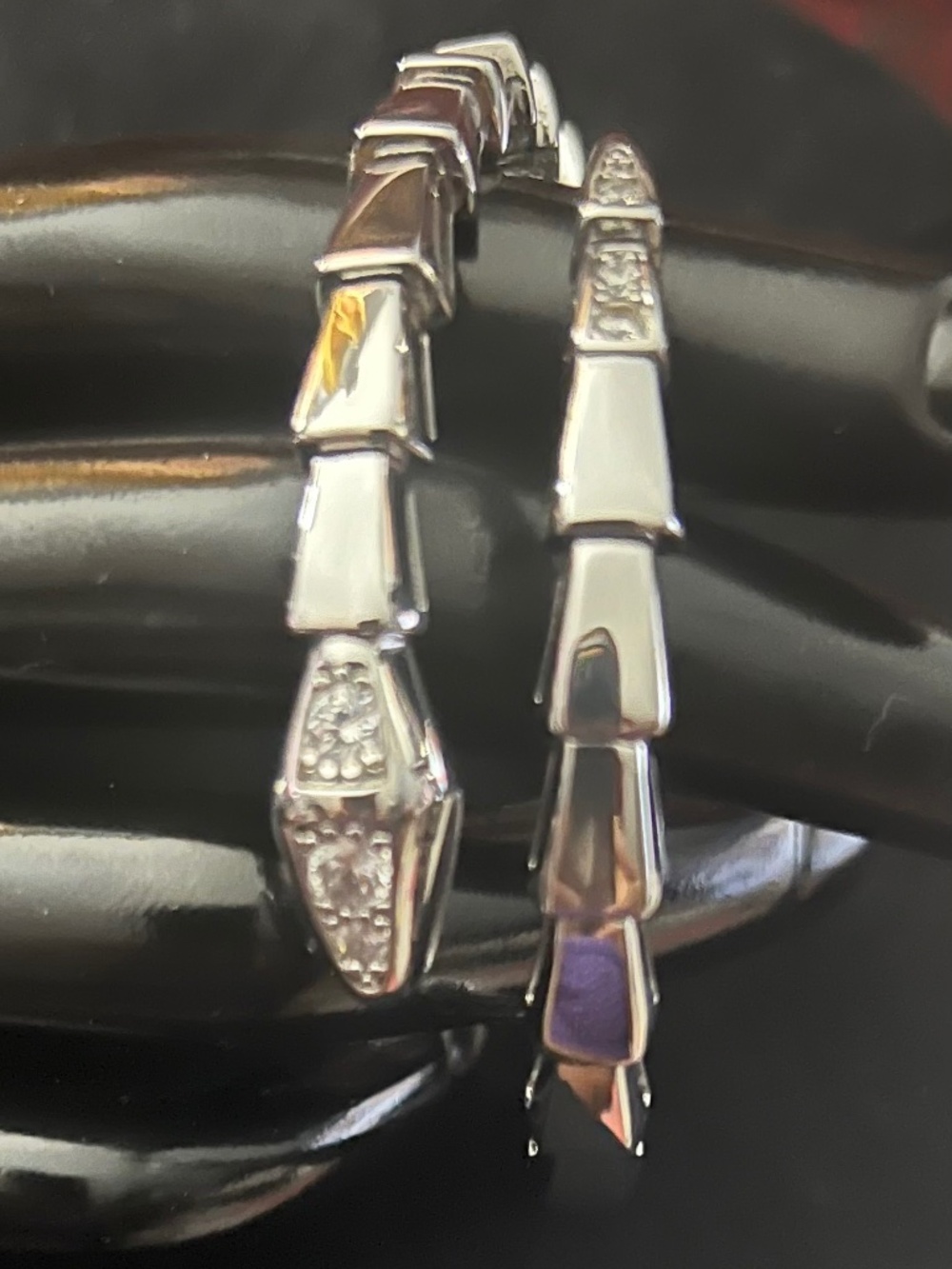 New Beautiful gold plated snake bracelet
